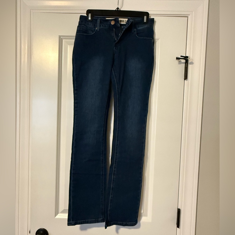 Barbell Apparel size 24 dark wash athletic bootcut Jean NEW